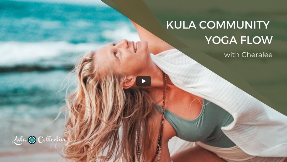 20 min yoga class with cheralee jones of true nature