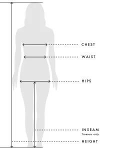 Custom measurements for custom clothing order