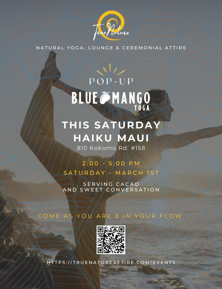 Maui Yoga Fashion Pop Up
