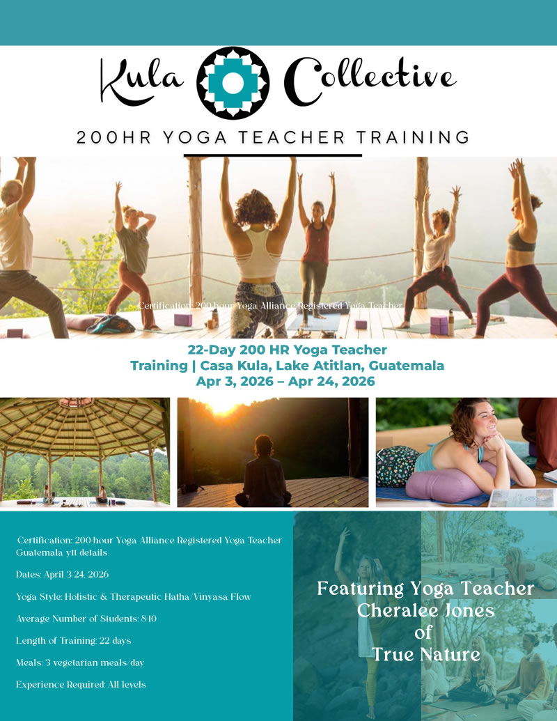 22-Day 200-HR Holistic Yoga Teacher Training