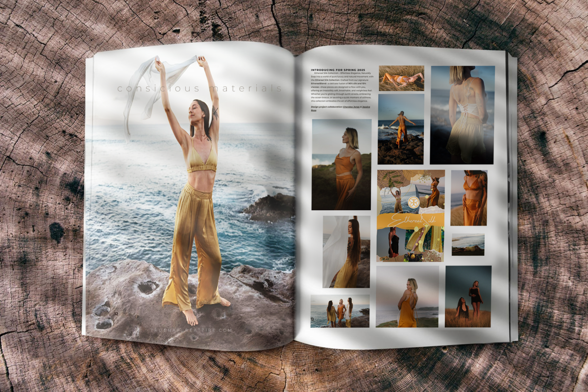 magazine lookbook silk