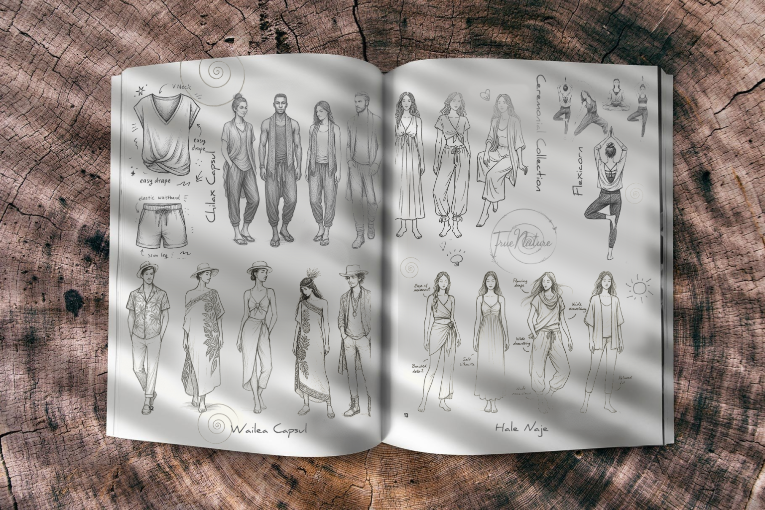 New collections of natural fashion and new fabrics coming soon